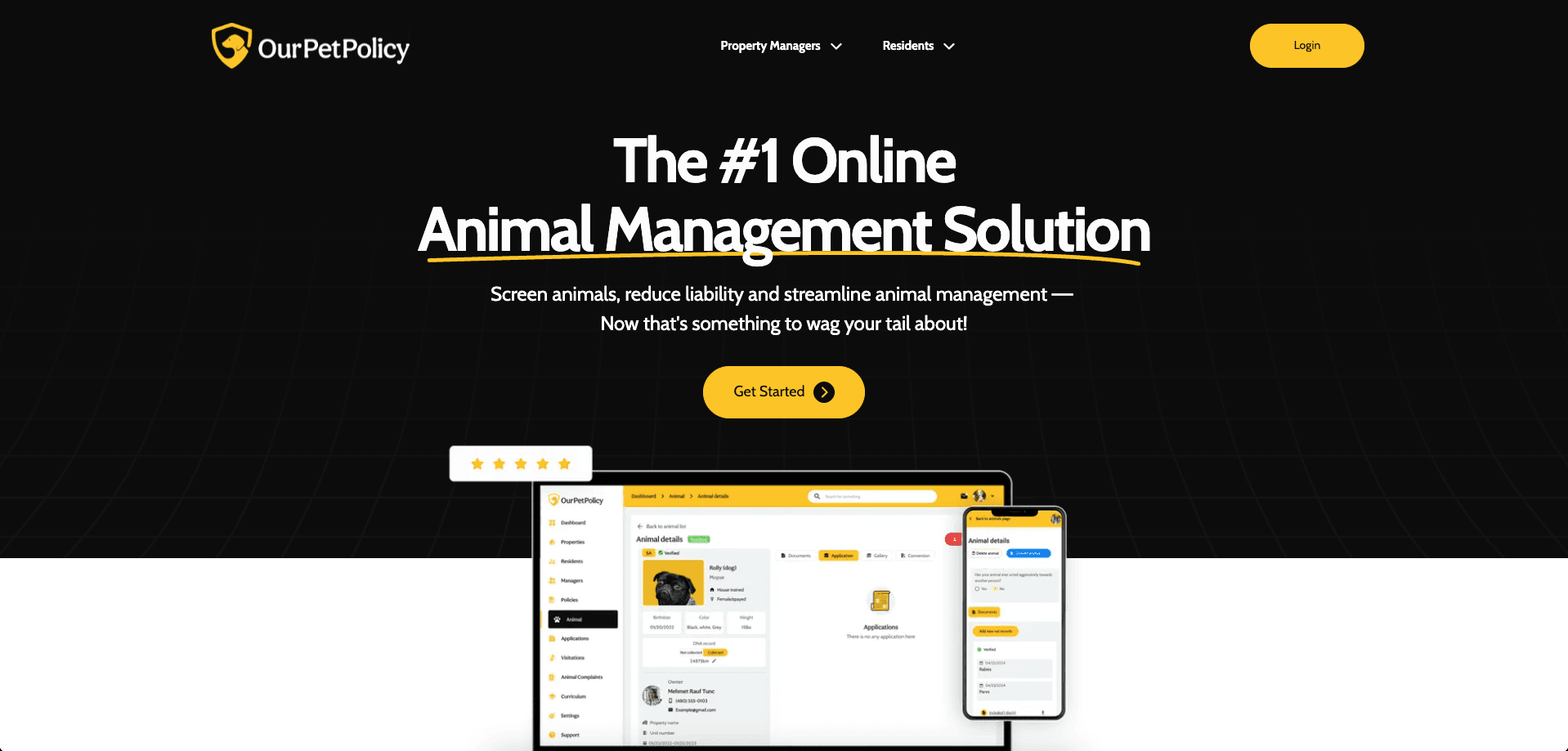 Ourpetpolicy - #1 Animal Management Solution
