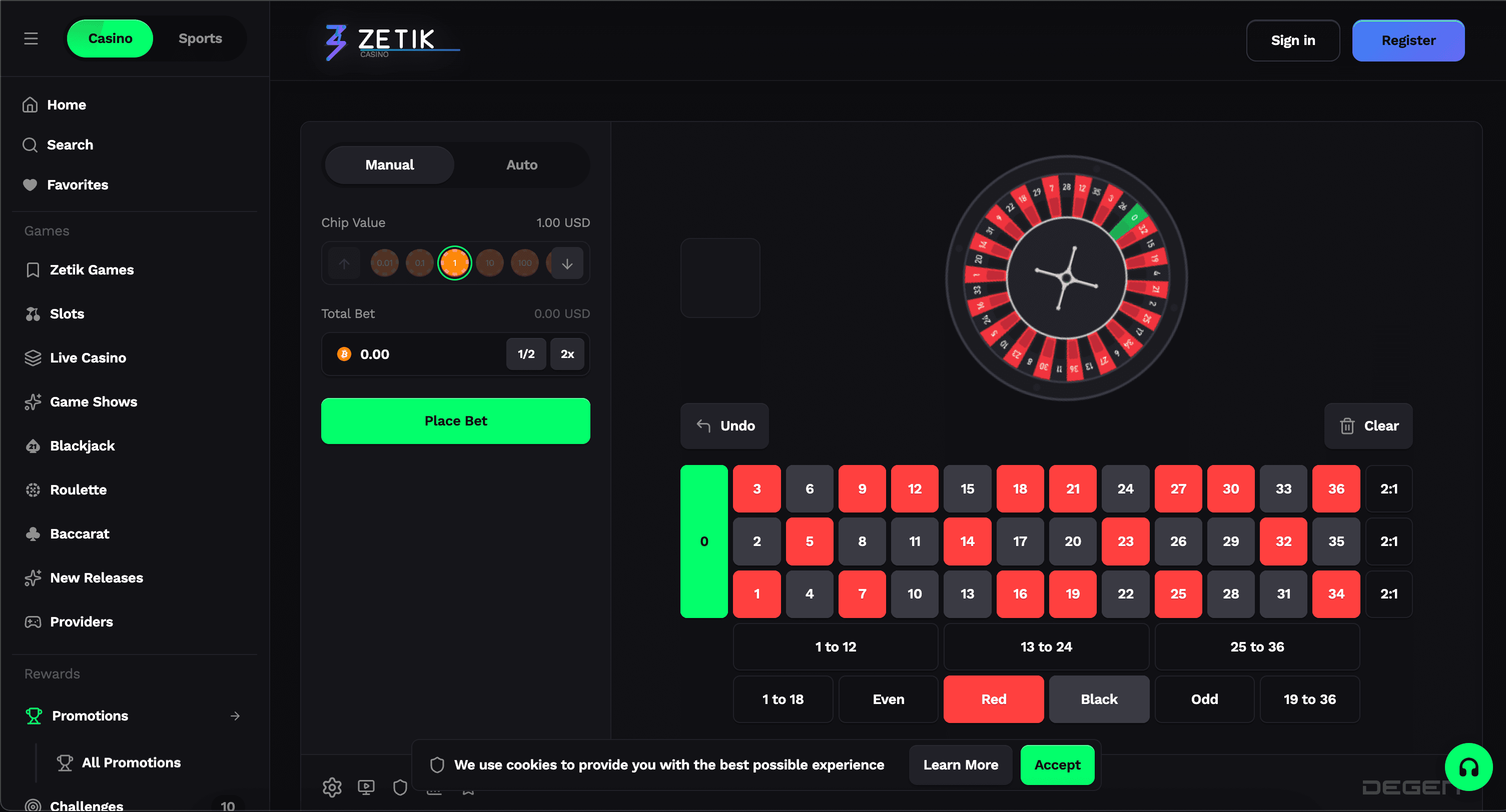 Zetik - Online Casino and Sports Betting Platform gallery image 3