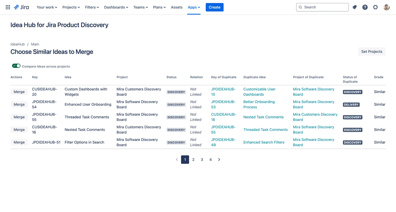 Idea Hub - AI idea organizer for Jira Product Discovery gallery image 2