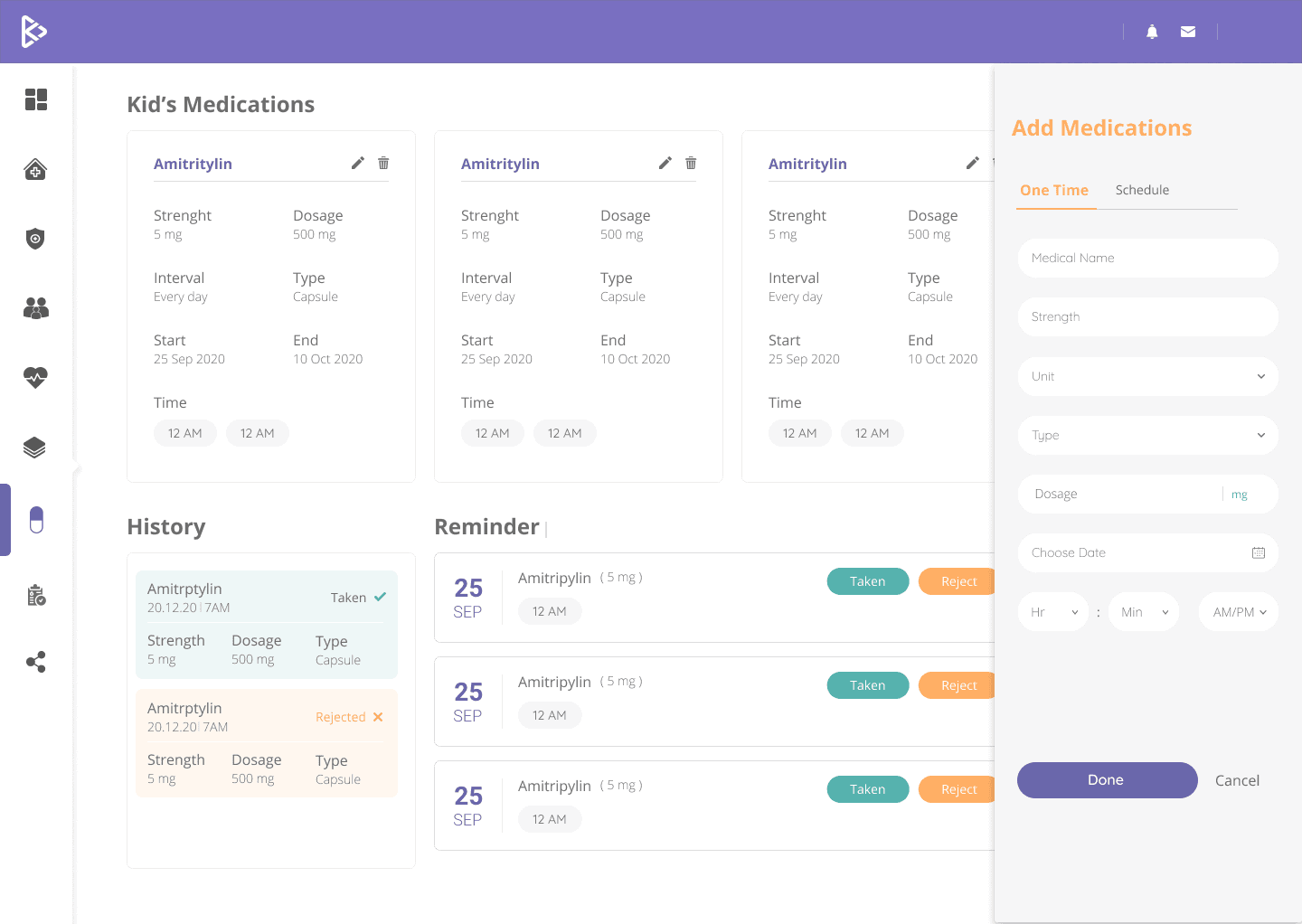 Inkin Health - Virtual Clinics EHR and PHR manager gallery image 7