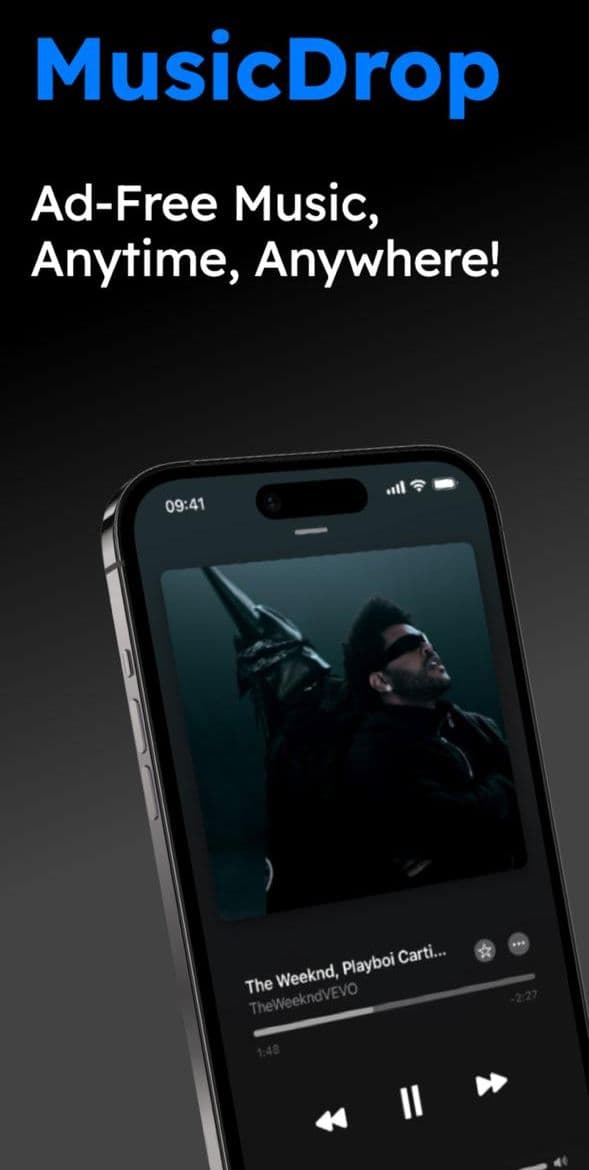 MusicDrop - Mobile Music Streaming App